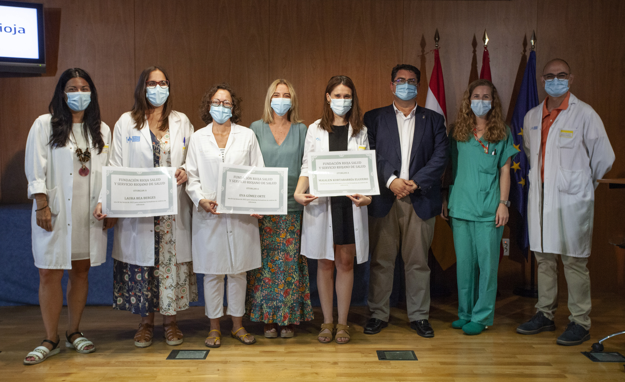 El Gobierno de La Rioja concede ayudas a profesionales del ámbito de la Salud para la realización de estancias formativas en centros de excelencia